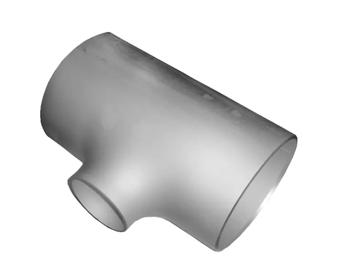 ASME B16.9 Stainless Steel Barred Tee SCH80 Butt Weld Corrosion Resistant Fittings