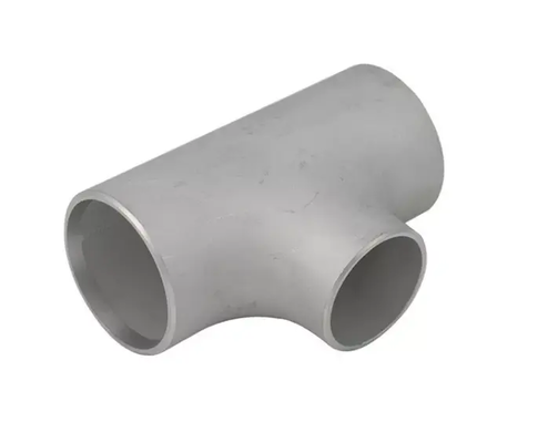 A182 F57/S39277 Super Duplex Barred Tee 6"x6" SCH80 Equal Butt Weld Fitting