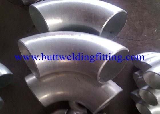 LR SR Stainless Steel Elbow Fitting ASTM A815 UNS S31803 / S32205 / S32750