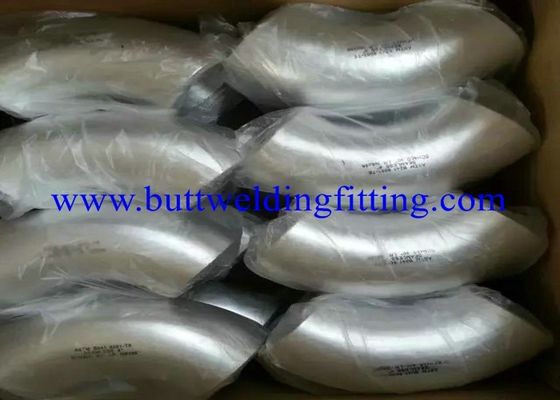 LR SR Stainless Steel Elbow Fitting ASTM A815 UNS S31803 / S32205 / S32750